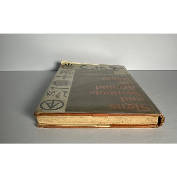 Signs and Symbols Around the World By Elizabeth Helfman 1967 Hardcover - Picture 6 of 9